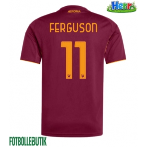 AS Roma Evan Ferguson #11 Hemmatröja 2025-26 Kortärmad